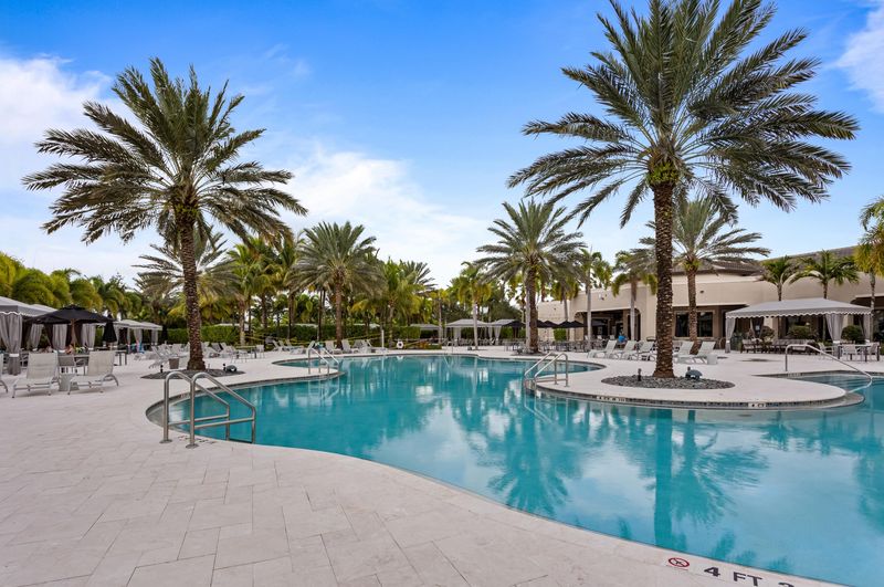 The resort pool
